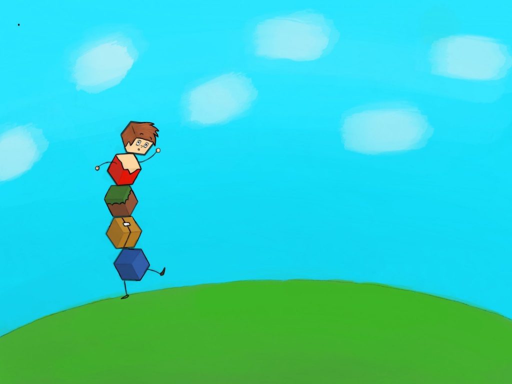 Minecraft tekening