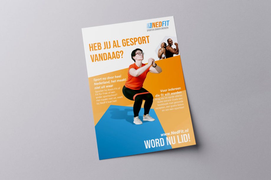 Flyer Mockup NedFit